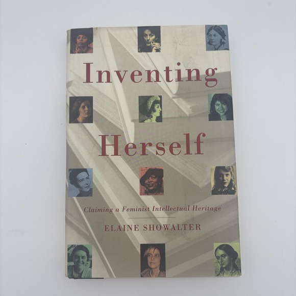 Other - Vintage Inventing Herself Elaine Showalter Scribner Tan HC‎ Feminist History